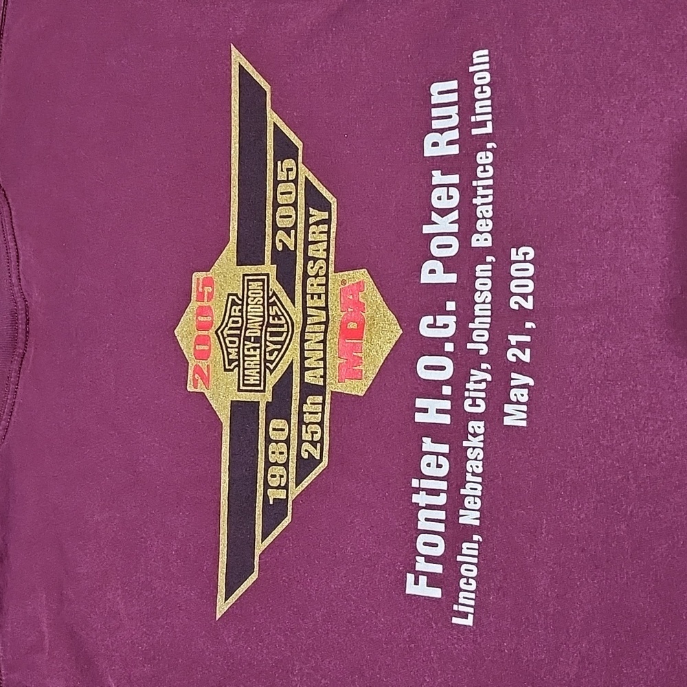 FRONTIER HARLEY DAVIDSON 25TH ANNIVERSARY MDA HOG POKER RUN